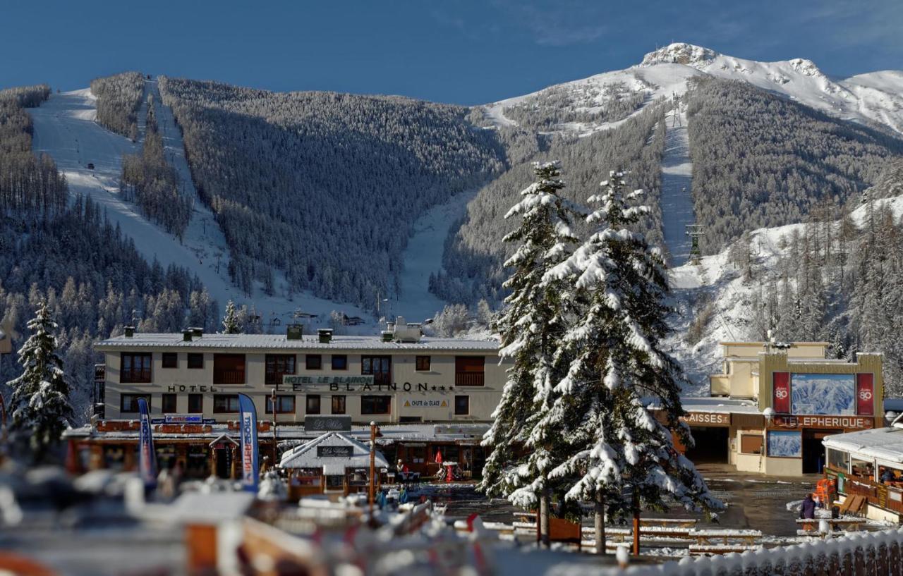 Hotel Le Blainon Auron Exterior foto